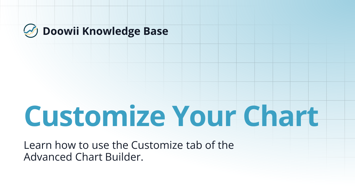 Customize Your Chart | Doowii Knowledge Base